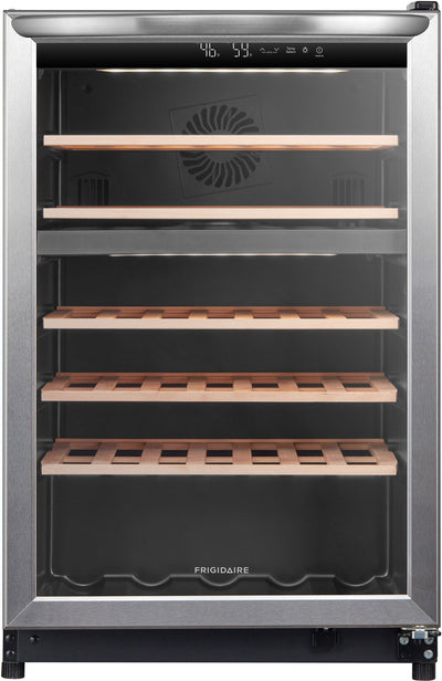 Frigidaire 45 Bottle Two-Zone Wine Cooler - Stainless Steel - FRWE4626AS | Frigidaire Refroidisseur à vin de 46 bouteilles - FRWE4626AS