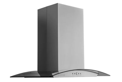 Hauslane 30" Glass Canopy Island Range Hood - IS-200SS-30|Hotte de cuisinière pour îlot Hauslane de 30 po de style auvent en verre - IS-200SS-30