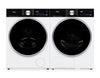 Laveuse compacte à chargement frontal de 3,1 pi³ et sécheuse électrique de 4,4 pi³ de Midea - blanches