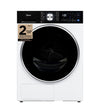Sécheuse compacte Midea à chargement frontal de 4,4 pi³ avec pompe à chaleur et antifroissement - blanche - MLHE31S2BBW