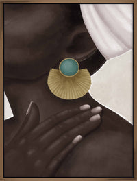 Toile décorative encadrée « Elegance » - 32 po x 42 po