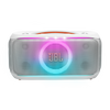 Haut-parleur de fête sans fil de 100 W PartyBox On-The-Go 2 Plus de JBL avec son JBL Pro (JBLPBOTG2PLWAM) - blanc