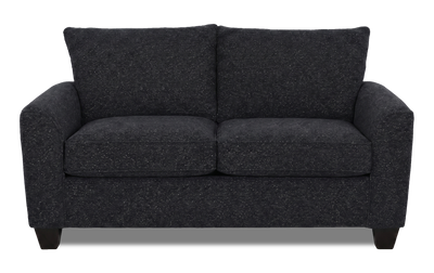 Made in Canada Customizable Sofa Lab Arc 86" Fabric Condo Sofa – Teddy Raven | Sofa personnalisable Arc de Sofa Lab de 86 po de format condo fabriqué au Canada en tissu - Teddy Raven