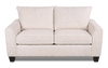 Sofa personnalisable Arc de Sofa Lab de 86 po de format condo fabriqué au Canada en tissu - Chenille White