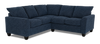 Sofa sectionnel 2 pièces personnalisable Arc de Sofa Lab fabriqué au Canada en tissu - Chenille Pacific