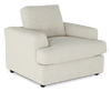 Fauteuil personnalisable Curve de Sofa Lab de 40 po fabriqué au Canada en tissu - Teddy Riverrock