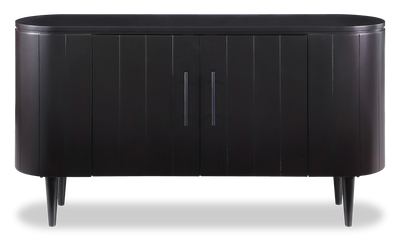 Kort & Co Vance 55" Cabinet – Matte Black | Armoire Vance de Kort & Co. de 55 po - noir mat