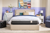 Matelas ferme à plateau-coussin dans une boîte Spa 8 de Springwall pour grand lit