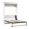 Lit double escamotable Versatile de Bestar de 64 po (L) - blanc