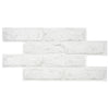Dosseret Smart Tiles peler et coller 21 x 11, 2 feuilles - Brik Zurich