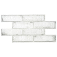 Dosseret Smart Tiles peler et coller 21 x 11, 2 feuilles - Brik Sidney