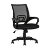 Fauteuil de bureau en mailles TygerClaw à mi-dossier - noir