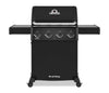 Barbecue à gaz naturel Broil King CrownMC 410 Shadow de 40 000 BTU - noir - 865057