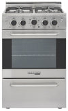 Cuisinière à gaz Prestige par Unique de 24 po à convection - UGP-24V PC1 S/S