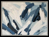 Œuvre d’art murale Shroud peinte à la main à texture épaisse - 48 po x 36 po