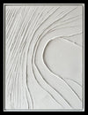 Œuvre d’art murale Infinite peinte à la main à texture épaisse - 36 po x 48 po