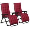 Outsunny Chaise Inclinable, Chaise Longue Pliante Avec Porte-gobelet