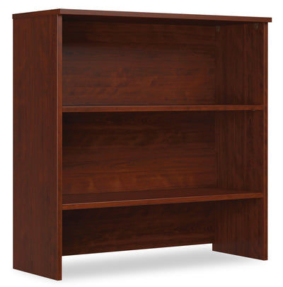Affirm 35.43" Commercial Grade Bookcase Hutch - Classic Cherry|Crédence de style bibliothèque Affirm de 35,43 po de qualité commerciale - cerisier classique