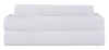 Ensemble de draps Dri-TecMD Bedgear 3 pièces pour lit simple - blanc