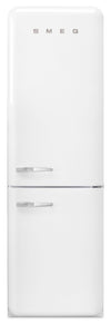 Réfrigérateur Smeg rétro de 11,7 pi3 à congélateur inférieur - FAB32URWH3