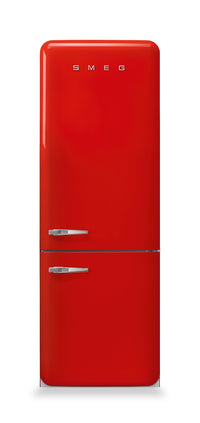 Réfrigérateur Smeg rétro de 18 pi3 à congélateur inférieur - FAB38URRD
