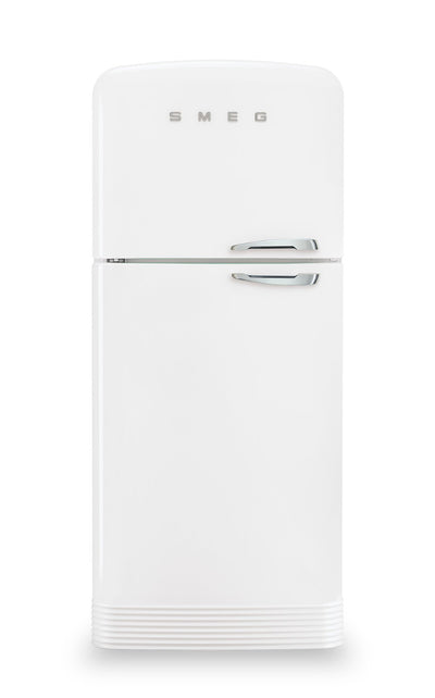 Smeg 19.28 Cu. Ft. Retro Top-Freezer Refrigerator - FAB50ULWH3|Réfrigérateur Smeg rétro de 19,28 pi3 à congélateur supérieur - FAB50ULWH3