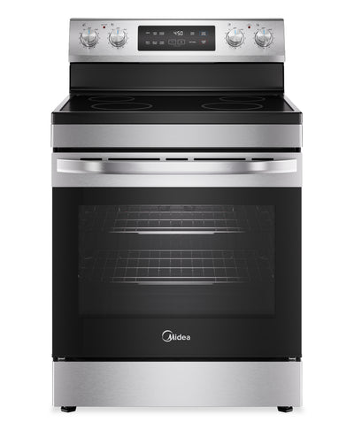 Midea 30" 6.3 Cu. Ft. Electric Range - MER30B14ASTC | Cuisinière électrique Midea de 30 po et à capacité de 6,3 pi3 - MER30B14ASTC | MER30STC