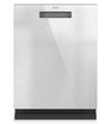 Lave-vaisselle intelligent Café de 24 po et de 39 dBA avec panier supérieur UltraWash - verre platine - CDP888M5VS5