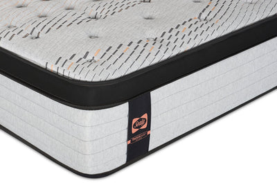 Sealy Posturepedic® Plus 1000 Series Bronson Eurotop Medium King Mattress | matelas semi-ferme à Euro-plateau Bronson PosturepedicMD Plus de série 1000 de Sealy pour très grand lit | BRONSNKM