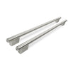 Trousse de poignées KitchenAid 2 pièces pour réfrigérateur à compartiments juxtaposés - acier inoxydable - W11777161
