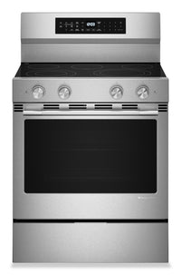 Cuisinière électrique KitchenAid de 5,3 pi³ et de 30 po - acier inoxydable résistant aux traces de doigts - YKFES530SPS