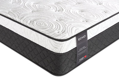 Springwall Encore Echo Eurotop Firm Queen Mattress | Matelas ferme à Euro-plateau Encore Echo de Springwall pour grand lit