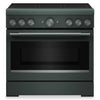 Cuisinière à induction KitchenAid de 5,1 pi3 et de 36 po avec friture à air sans préchauffage - genièvre - KFIS936SJP