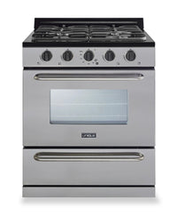 Cuisinière au gaz propane hors réseau classique Unique de 30 po et de 3,9 pi3 avec allumage à pile - UGP-30G OF2 S/S