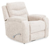 Fauteuil coulissant inclinable Hudson de 40 po en tissu de chenille avec 2 porte-gobelets - taupe