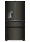 Réfrigérateur Whirlpool de 22 pi3 et de 36 po de profondeur comptoir véritable à portes françaises - acier inoxydable noir - WRMC7036RV