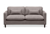 Sofa Kortlyn de 78 po en tissu d’apparence lin - gris