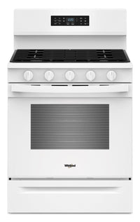 Cuisinière à gaz Whirlpool de 5,0 pi3 avec cuisson à air – blanche - WFGS5730SW
