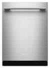 Lave-vaisselle KitchenAid de 24 po et de 44 dBA avec troisième panier 360° Max JetsMC - acier inoxydable avec fini PrintShieldMC - KDTS724SPS