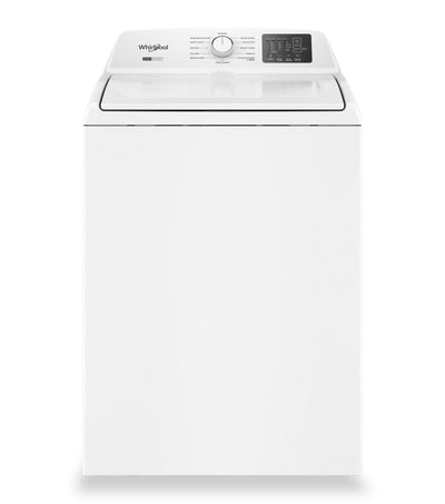 Whirlpool 4.8 Cu. Ft. Top Load Washer with 2-in-1 Removable Agitator - WTW4107SW | Laveuse Whirlpool à chargement par le haut de 4,8 pi3 avec agitateur amovible 2 en 1 - WTW4107SW