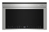 Four à micro-ondes encastré KitchenAid de 1,1 pi3 à convection avec friture à air - acier inoxydable PrintShieldMC - YKMBT730SPS
