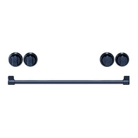 Ensemble de poignées et de boutons Thor Kitchen bleu métallisé pour cuisinière de 30 po - CKA-RE30-BLU