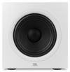 Caisson d’extrêmes graves amplifié de 300 W JBL Stage 200P de 10 po – blanc (JBL200PWHTAM)