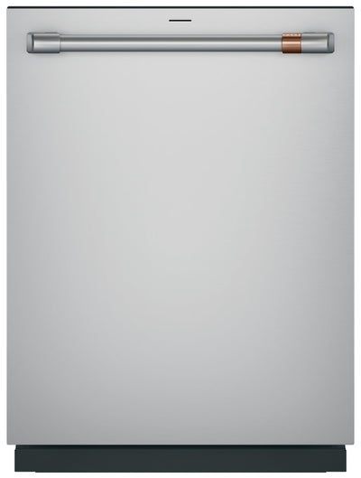 Café 24" 44 dBA Smart Top-Control CustomFit Dishwasher with Third Rack - Stainless Steel - CDT858P2VS1 | Lave-vaisselle intelligent Café CustomFit de 24 po et de 44 dBA avec commandes sur le dessus et 3e panier - acier inoxydable - CDT858P2VS1 | CDT858P2