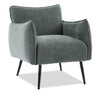 Fauteuil d’appoint Arlo de 29,5 po en tissu d’apparence lin - vert