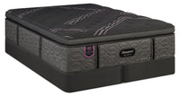 Ensemble Matelas à Euro-plateau épais Magenta Signature de Beautyrest BlackMD pour très grand lit