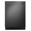 Lave-vaisselle encastré LG à 42 dBA de 24 po avec commandes sur le dessus et QuadWashMD Pro - acier inoxydable noir - LDNTH753D