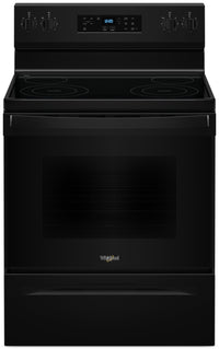 Cuisinière électrique Whirlpool de 5,3 pi³ avec autonettoyage - noire - YWFES3530RB