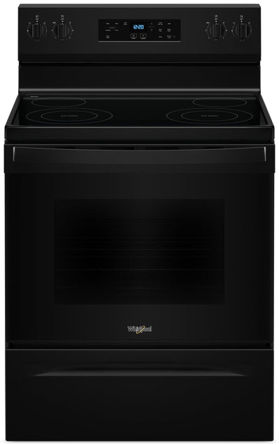 Whirlpool 5.3 Cu. Ft. Electric Range with Self-Clean - Black - YWFES3530RB | Cuisinière électrique Whirlpool de 5,3 pi³ avec autonettoyage - noire - YWFES3530RB