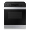Cuisinière intelligente électrique encastrée Samsung de 6,3 pi³ avec friture à air - acier inoxydable - NSE6DG8300SRAC